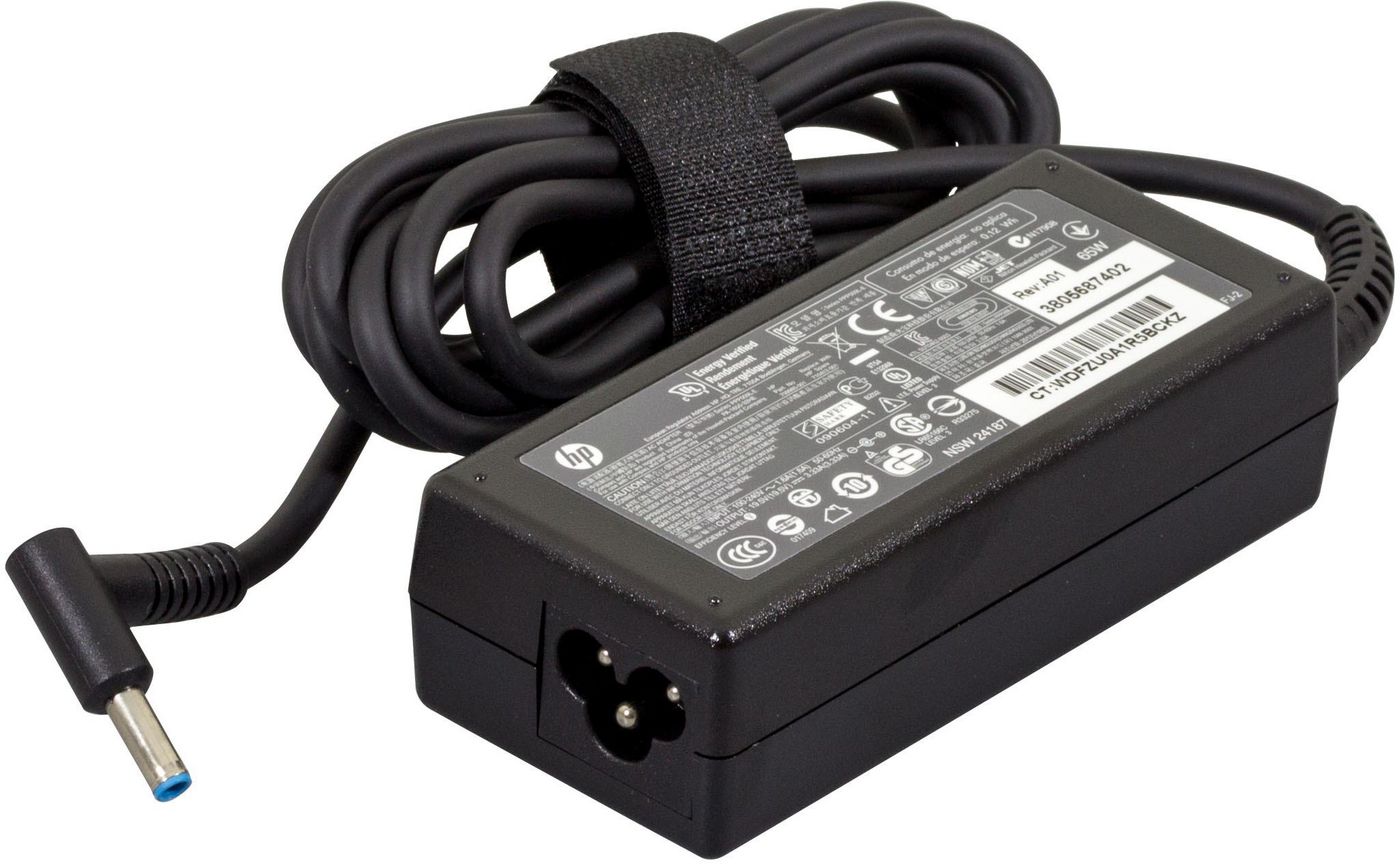 Original HP Netzteil 65 Watt Slim Blue Tip 4.5mm Rundstecker AC Adapter Ladegerät