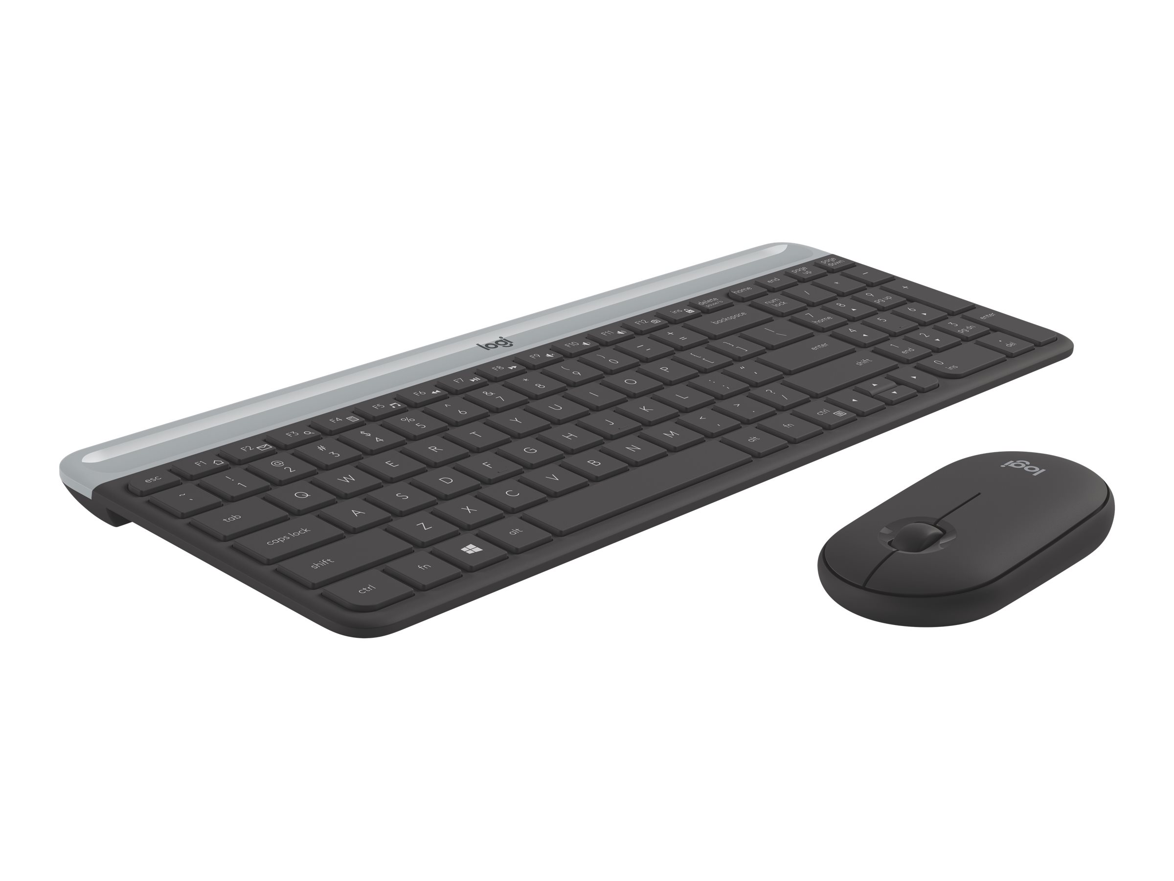 Logitech Slim Combo MK470 | Tastatur-und-Maus-Set | Französisch