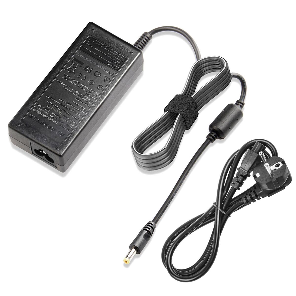 Original HP Netzteil 65 Watt Rundstecker Long Tip AC Adapter Ladegerät