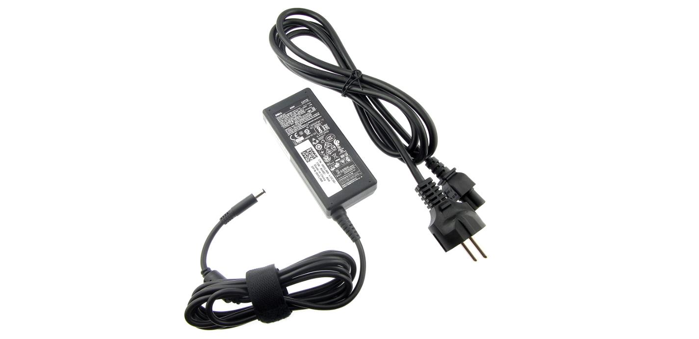 DELL Netzteil 65 Watt | 4,5mm pin | AC Adapter | 0MGJN9 | Ladegerät mit Netzkabel für Notebook