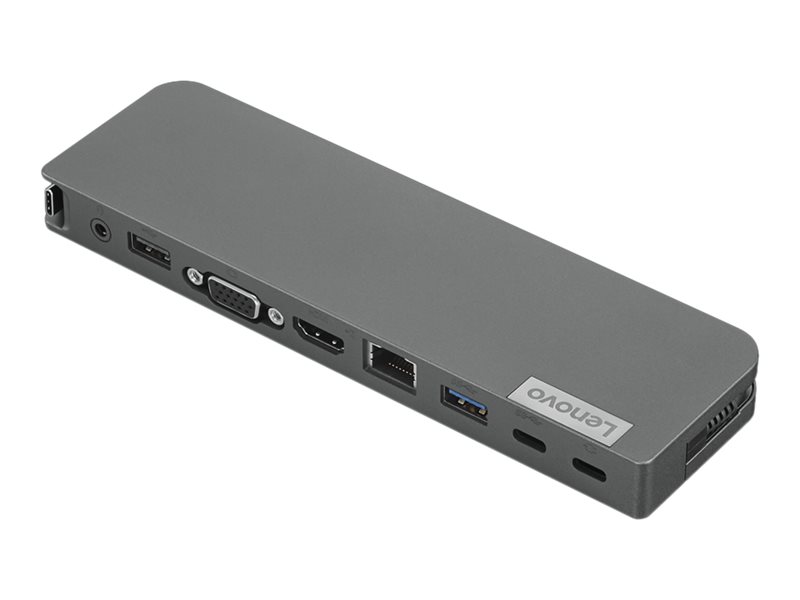 Lenovo USB-C Mini Docking Station |  USB-C, VGA, HDMI | inkl. Netzteil
