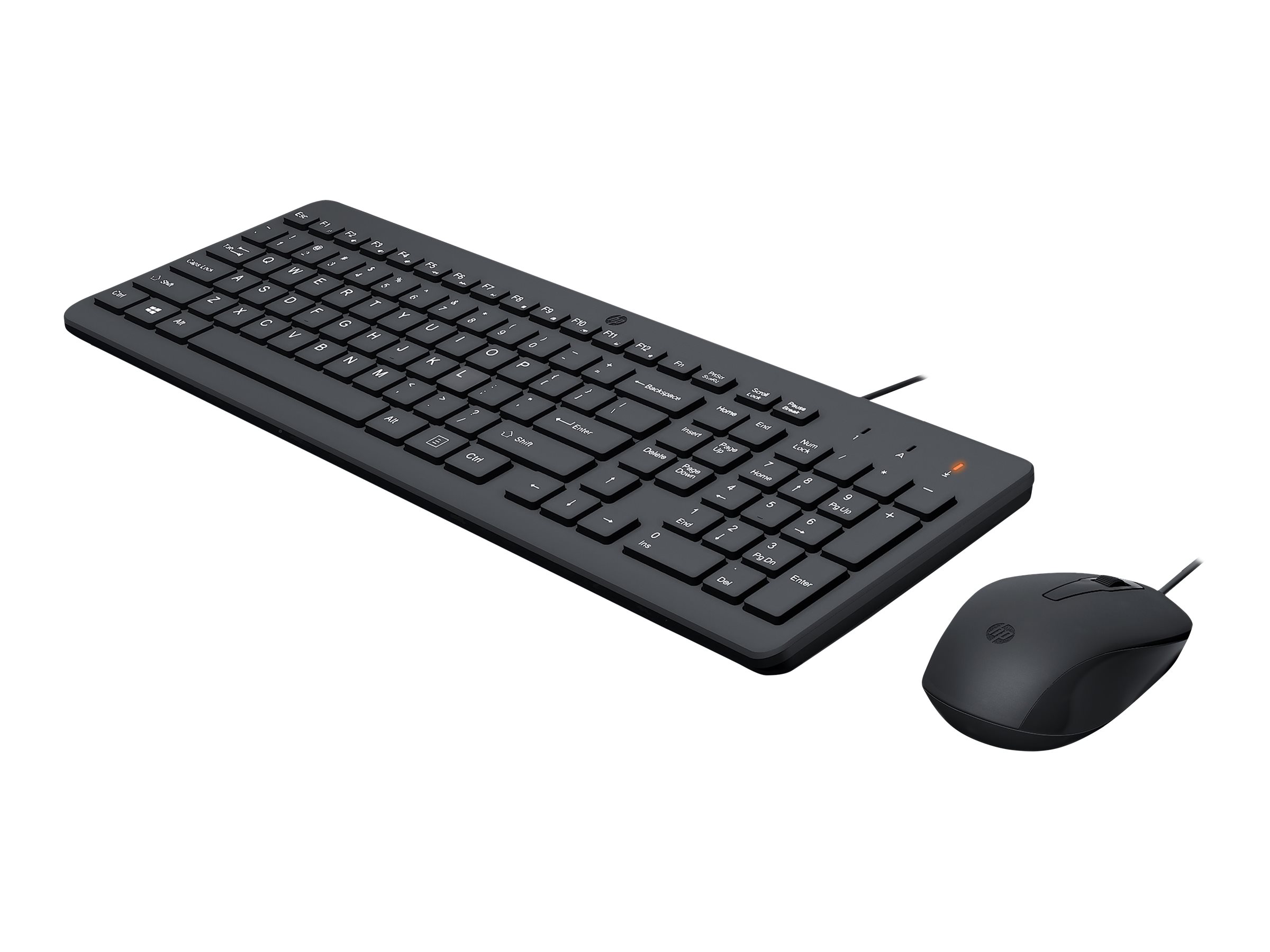 HP 150 | Tastatur und Maus Combo | USB | Schwarz | QWERTZ - Deutsch