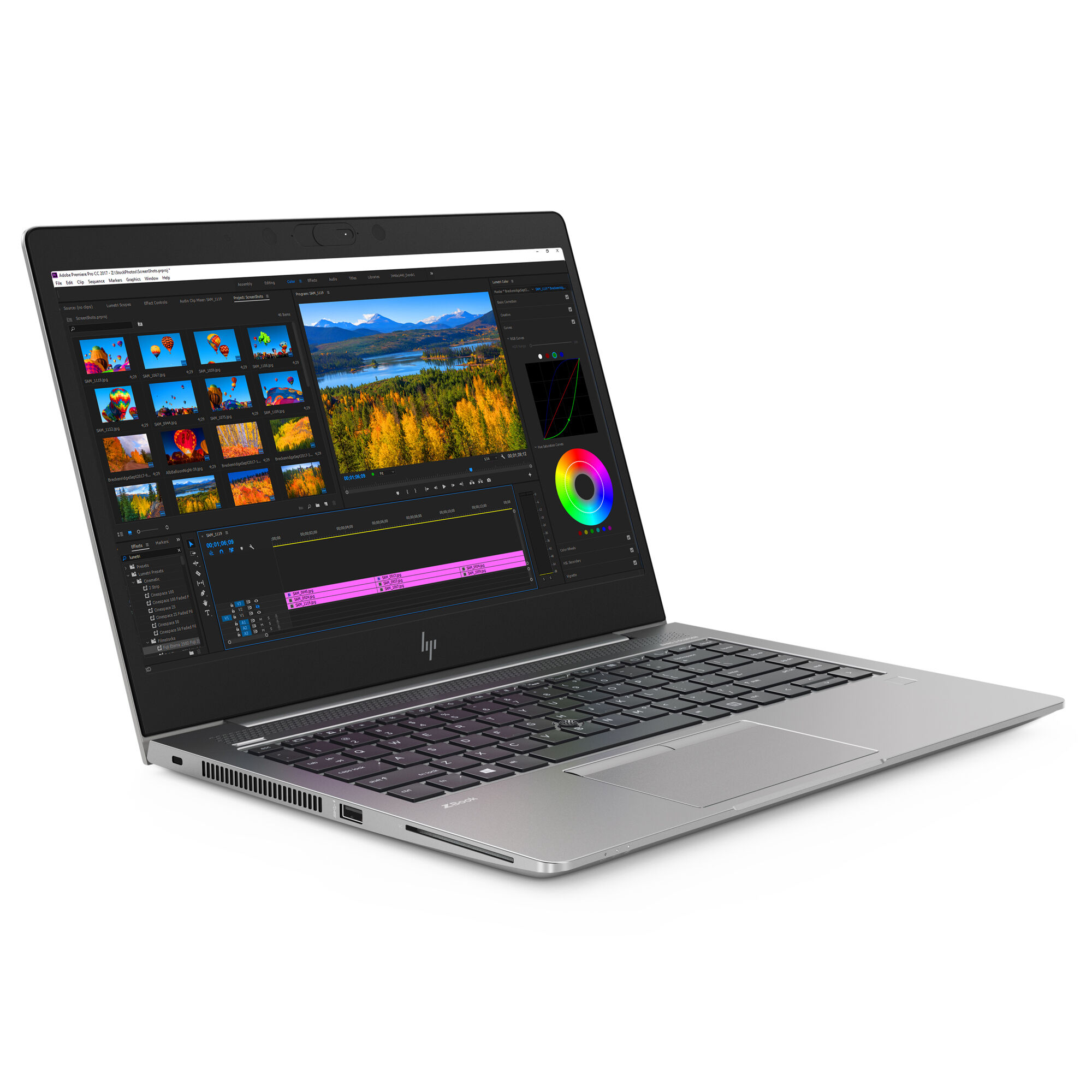 HP ZBook 14u G5 | 14" | Intel Core i5-7300U | 8GB RAM | 256GB SSD | Full HD | Win 10 Pro | DE