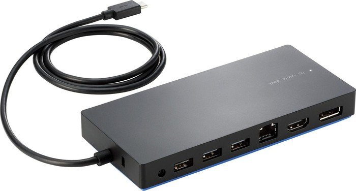 HP Elite USB-C Dock TPA-B01 für Elitebook / Pro / ZBook mit 65 Watt Netzteil