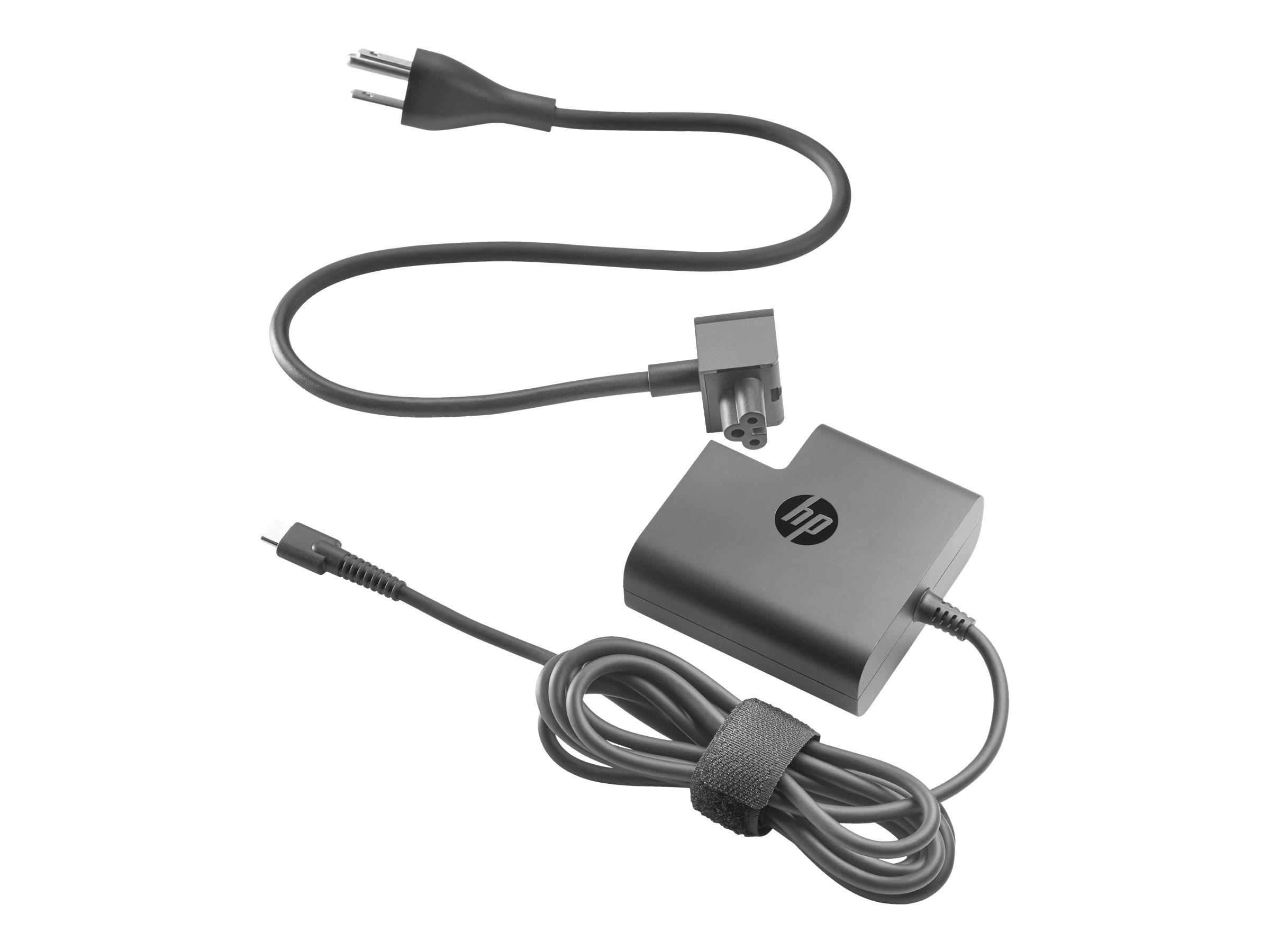 Original HP USB-C Netzteil 65 Watt AC Adapter Ladegerät mit Stromkabel