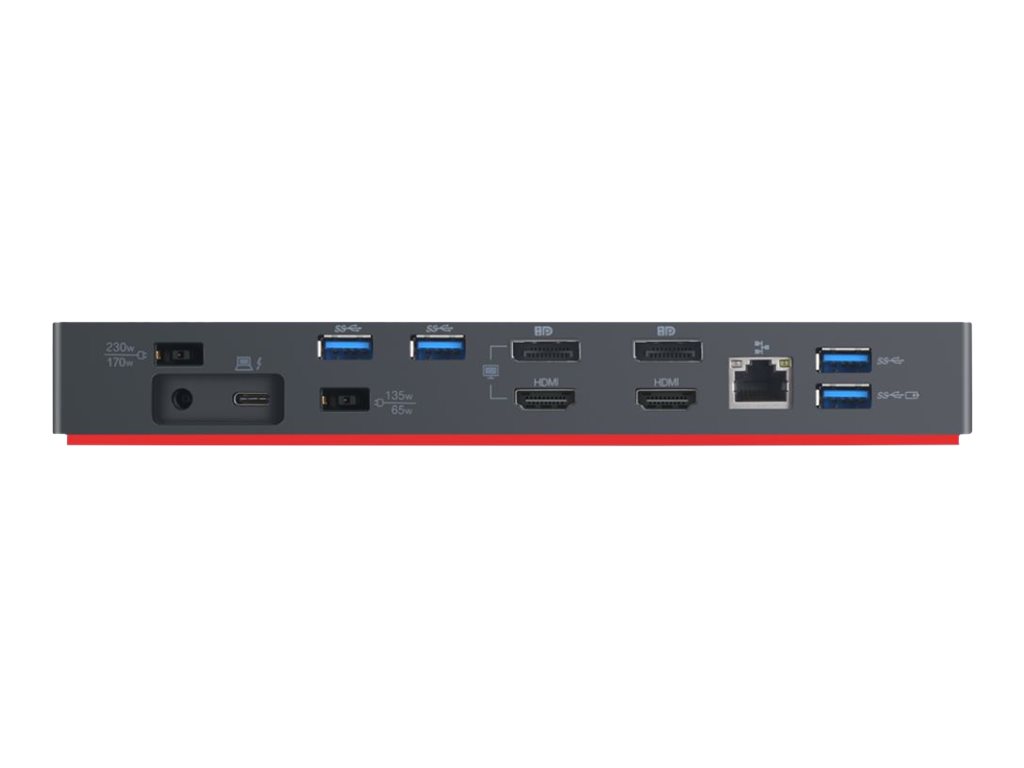 Lenovo ThinkPad Thunderbolt 3 Workstation Dock G2 40AN | inkl. 230W Netzteil