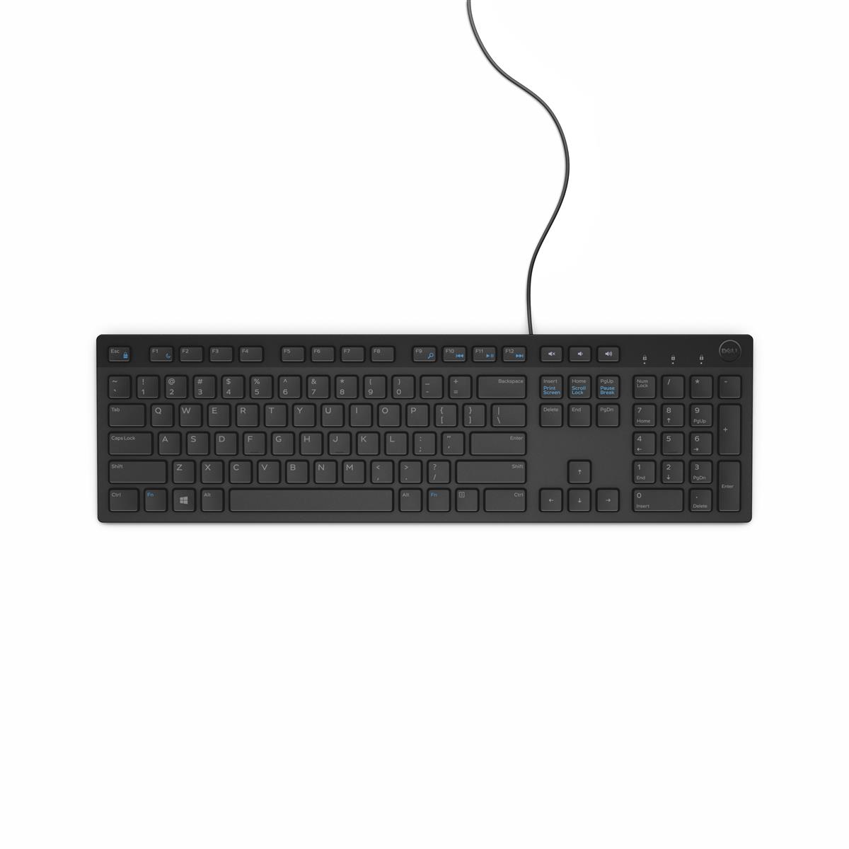 Dell KB216 Tastatur | QWERTZ - schweizerisch | USB | schwarz