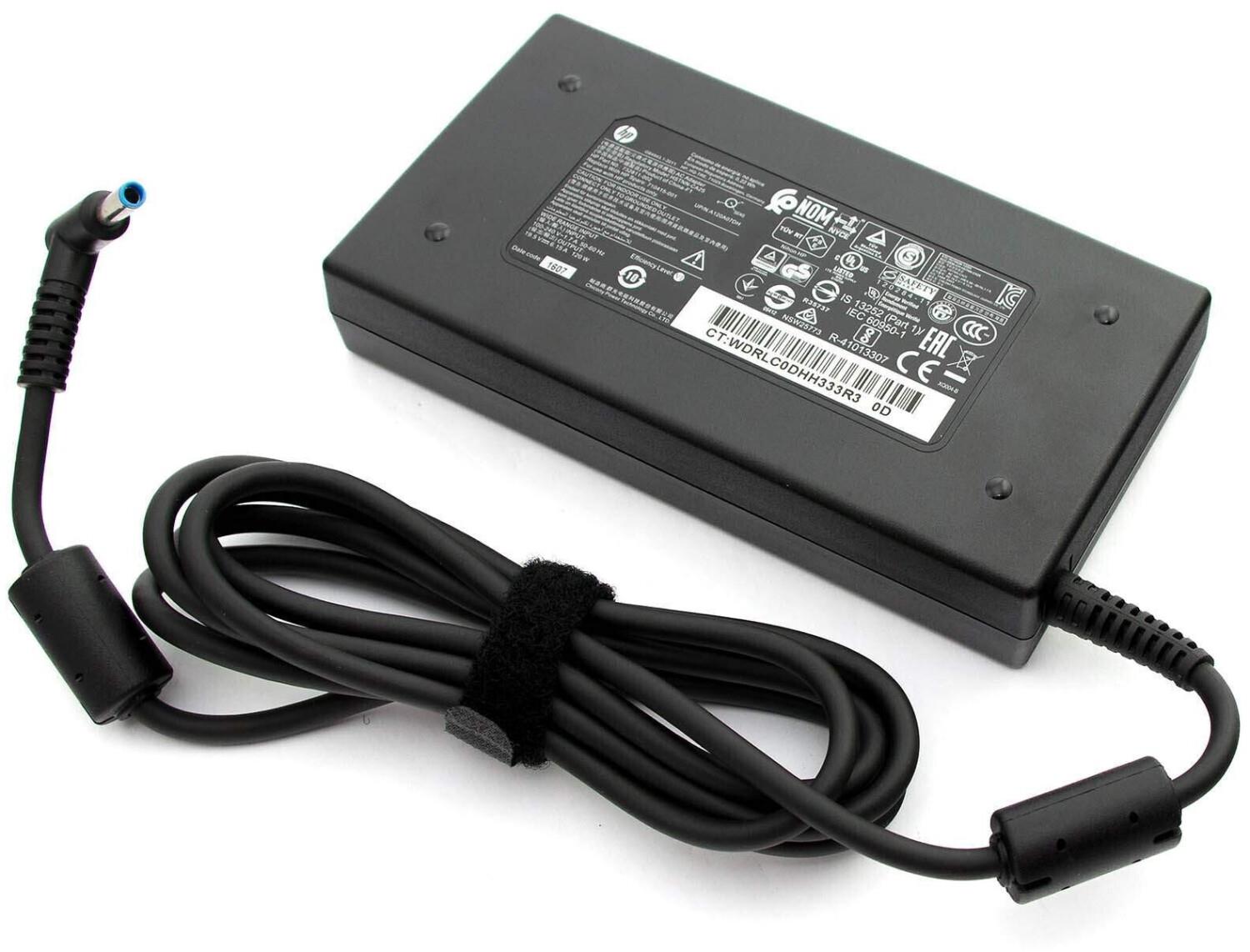 Original HP Netzteil 120 Watt Slim Blue Tip 4.5mm Rundstecker AC Adapter Ladegerät