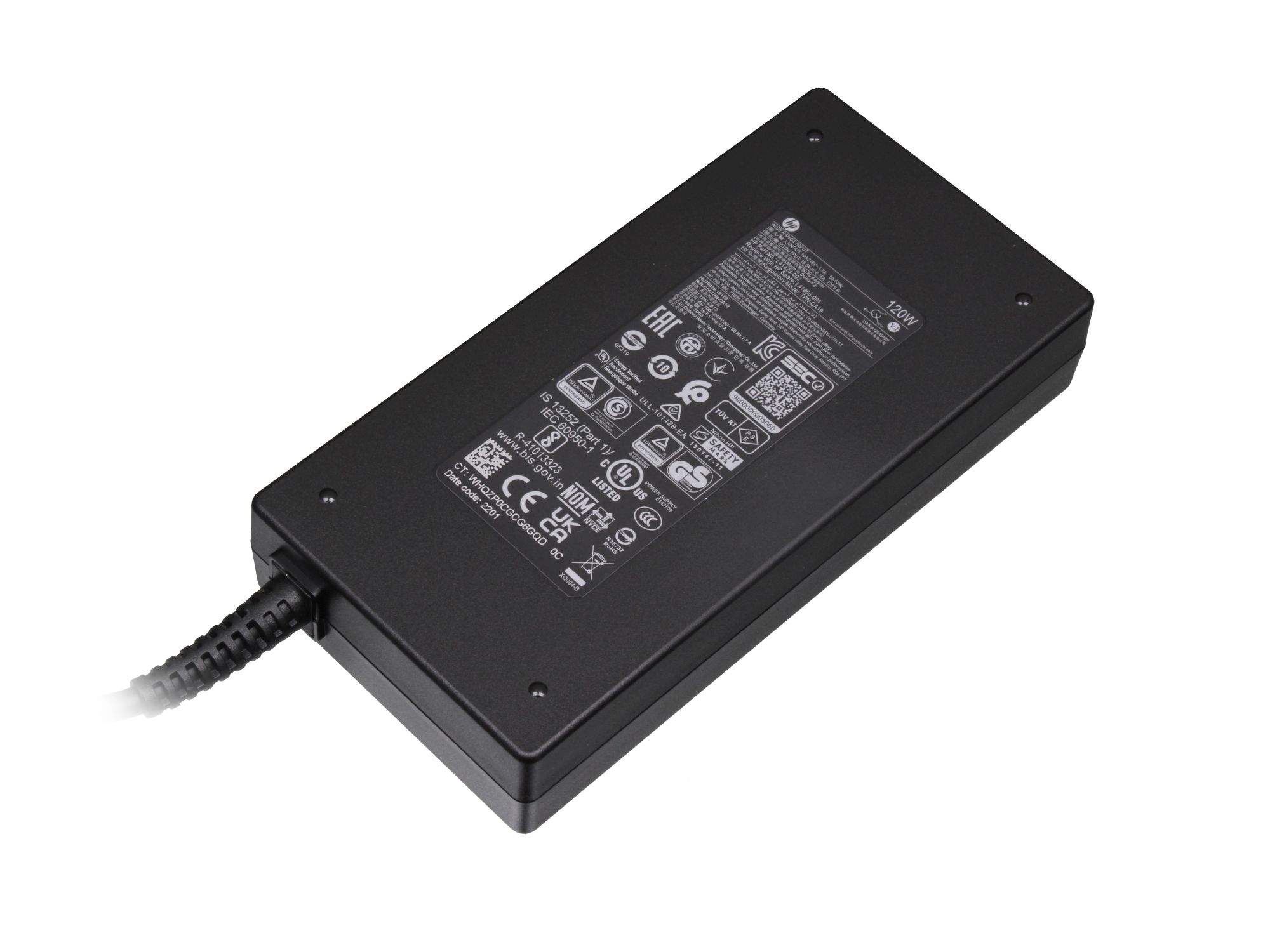 Original HP Netzteil 120 Watt Slim Blue Tip 4.5mm Rundstecker AC Adapter Ladegerät