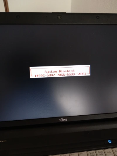 BIOS Passwort entfernen bei einem Fujitsu Laptop - Notebook
